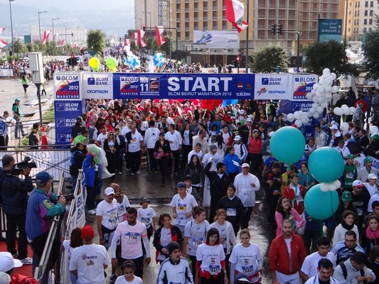 Beirut Marathon 2012 part 2